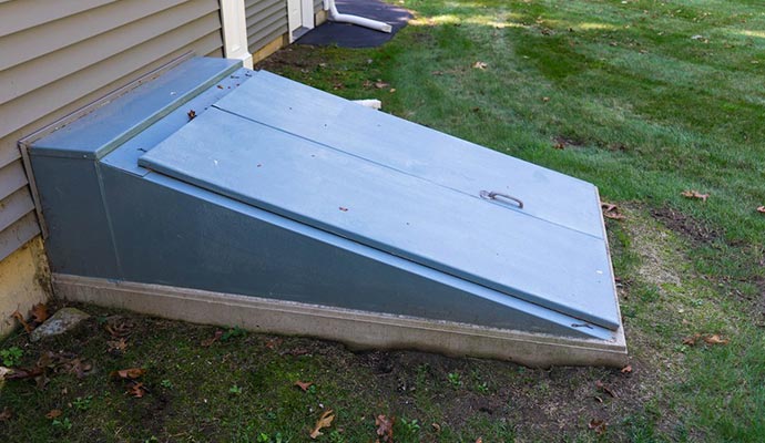 Crawl space access panel