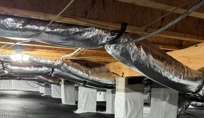 Crawlspace ventilation system