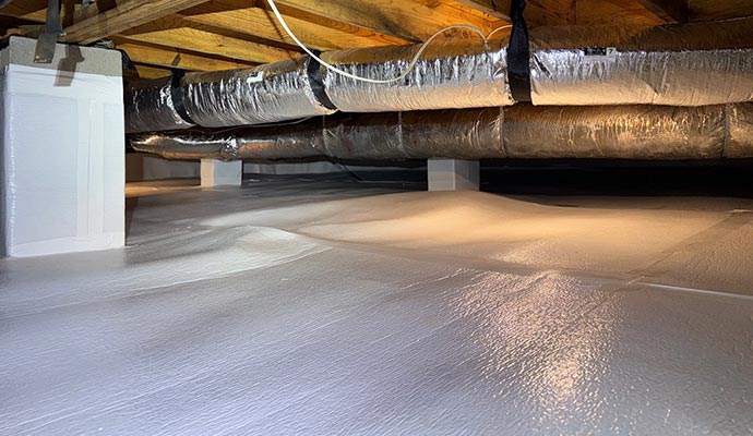 Crawl Space Dehumidification 5