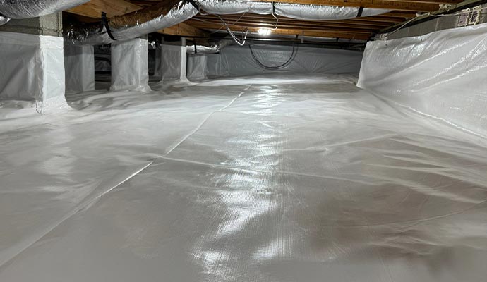 Encapsulated crawl space