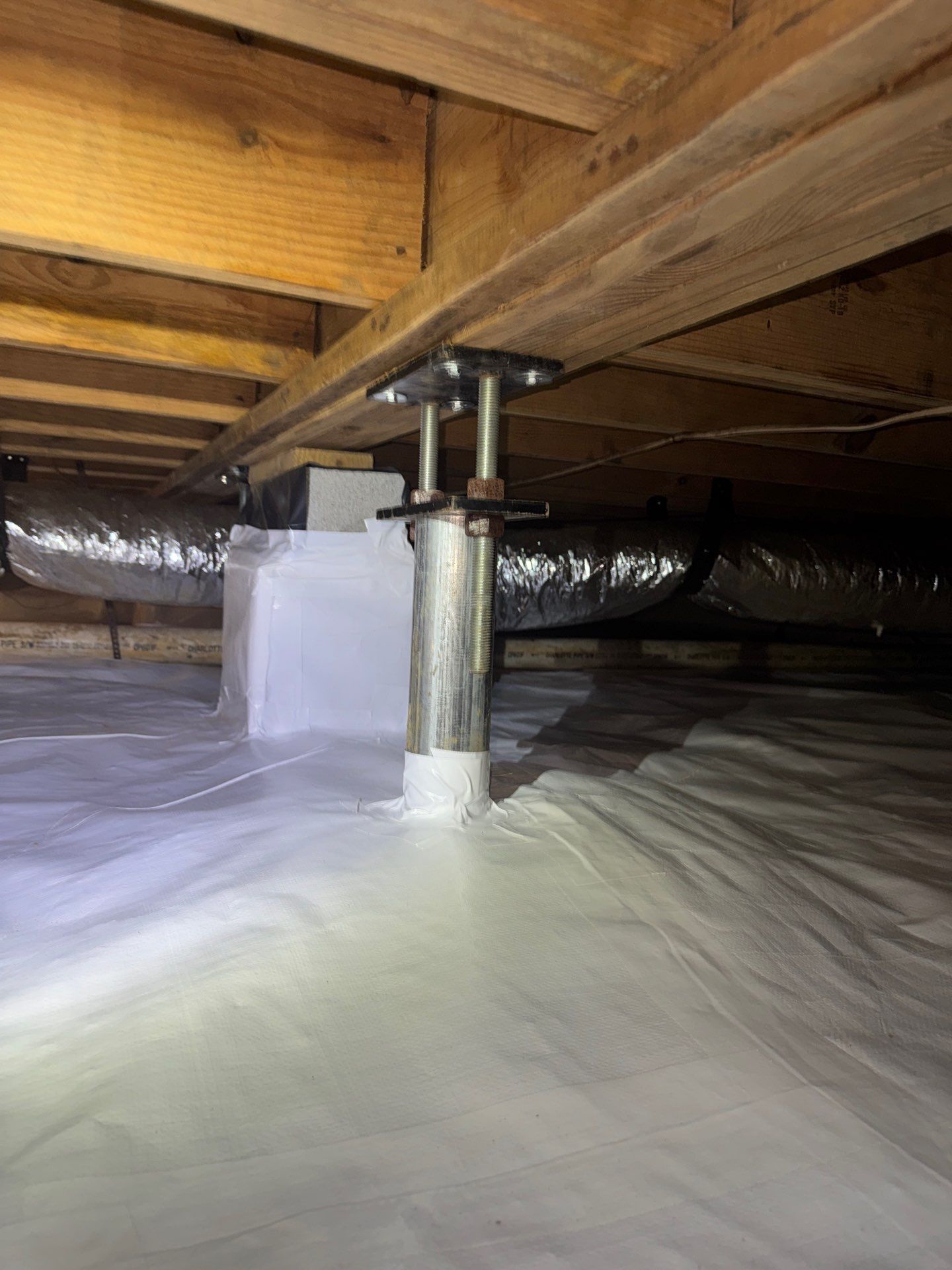 Vapor Sealed Crawl Space