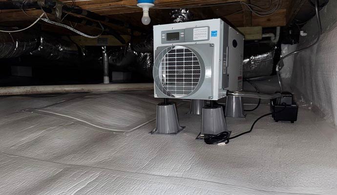 Moisture control machine