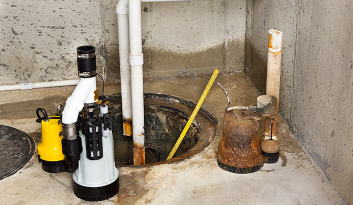 Secondary Sump Pump Installation in Nashville and Murfreesboro